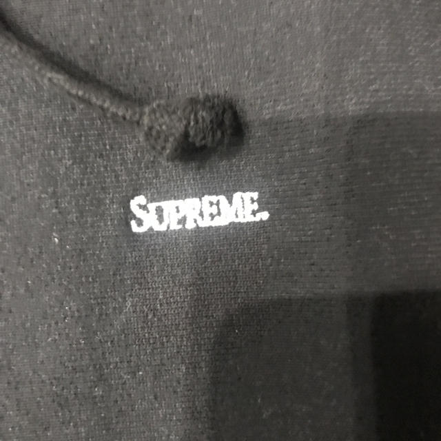 supreme Micro Logo Hooded Sweatshirt