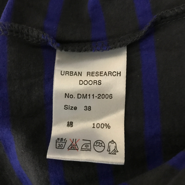 URBAN RESEARCH DOORS(アーバンリサーチドアーズ)のURBAN RESEARCH DOORS  L/S tee size38 メンズのトップス(Tシャツ/カットソー(七分/長袖))の商品写真