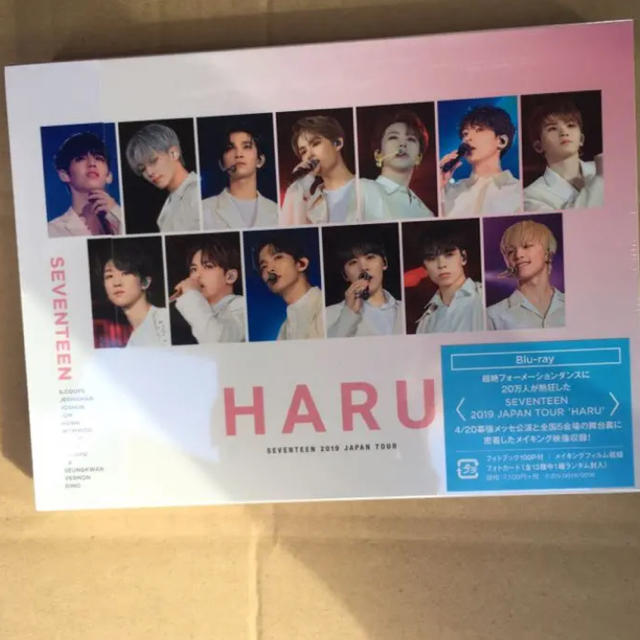 エンタメ/ホビーカード封入SEVENTEEN 2019 HARU2Blu-rayHMV限定盤新品