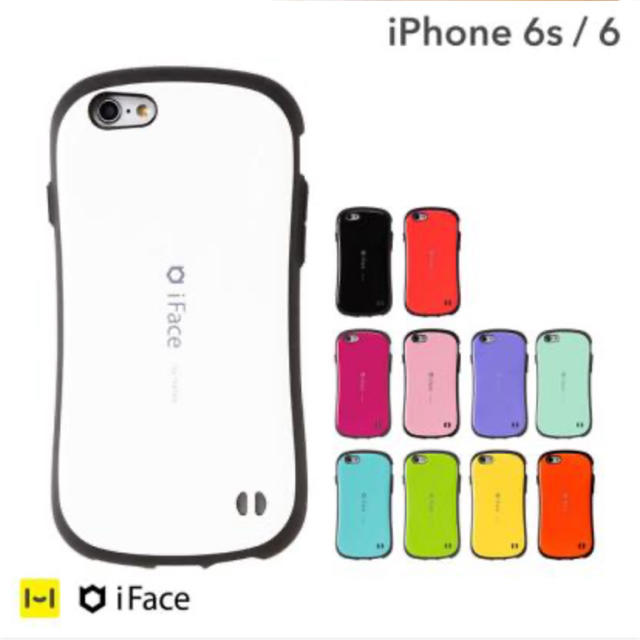iPhone(アイフォーン)のiFace iPhone6/6s (白)スマートフォンケース スマホ/家電/カメラのスマホアクセサリー(iPhoneケース)の商品写真