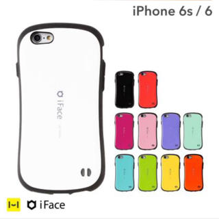 アイフォーン(iPhone)のiFace iPhone6/6s (白)スマートフォンケース(iPhoneケース)