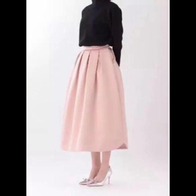 TSURU by Mariko Oikawa(ツルバイマリコオイカワ)の新品未使用 Tsuru Odeue スカート ピンク　マリコオイカワ レディースのスカート(ロングスカート)の商品写真