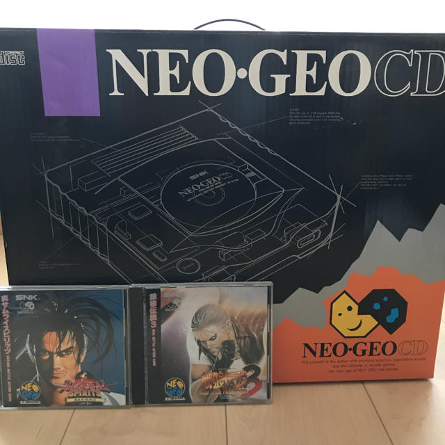 NEOGEO ネオジオ CD ＊本体セット＆ソフト2セット