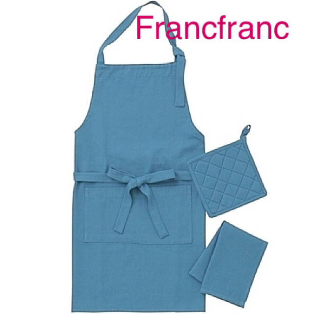 Francfranc(フランフラン)のラスト1点❣️Francfranc フランフラン　エプロン　新品❣️送料込み インテリア/住まい/日用品のキッチン/食器(収納/キッチン雑貨)の商品写真