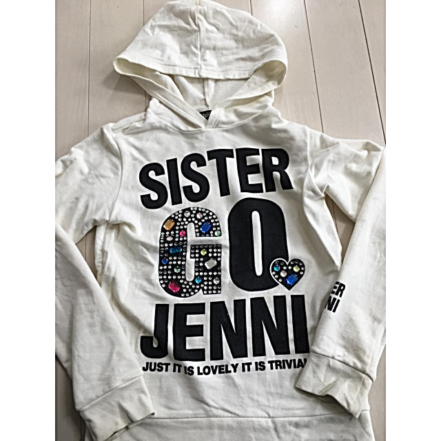 JENNI(ジェニィ)のsister jenni パーカー160cm お値下げ中！！ キッズ/ベビー/マタニティのキッズ服女の子用(90cm~)(ジャケット/上着)の商品写真