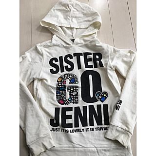 ジェニィ(JENNI)のsister jenni パーカー160cm お値下げ中！！(ジャケット/上着)