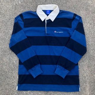 チャンピオン(Champion)の90s Champion polo shirts ラガーシャツ 古着 ビンテージ(ポロシャツ)