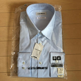 ワイシャツ　水色　長袖(シャツ)