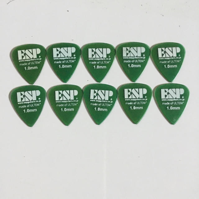 ESP(イーエスピー)のPICk 涙型　10枚 楽器のギター(その他)の商品写真