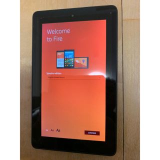 アンドロイド(ANDROID)のAmazon Fire HD8 専用ケース付き(タブレット)