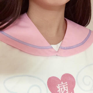 セーラーカラーつけ襟 ピンク(つけ襟)