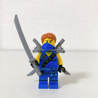 レゴ(Lego)の【値下げ！】銀剣3本付き‼︎青忍者レゴ　LEGO(キャラクターグッズ)