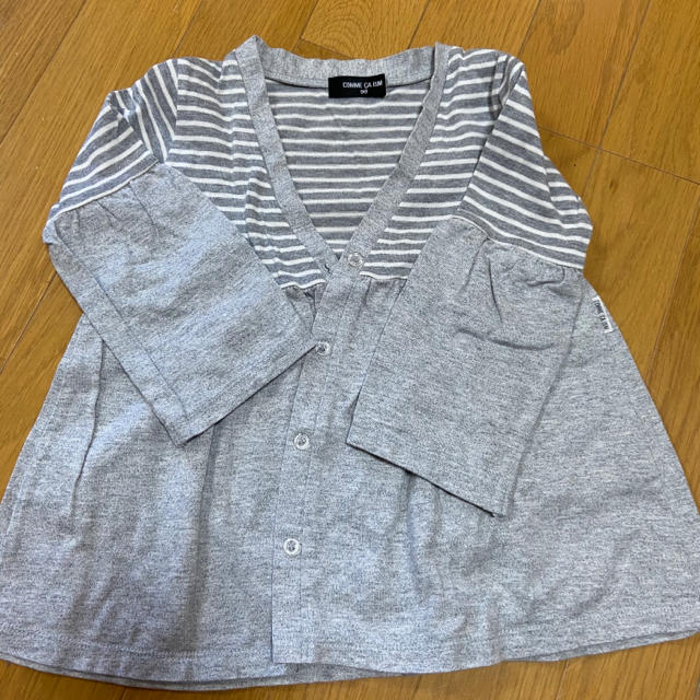 COMME CA ISM(コムサイズム)の90㎝　コムサ　カーディガン キッズ/ベビー/マタニティのキッズ服女の子用(90cm~)(カーディガン)の商品写真