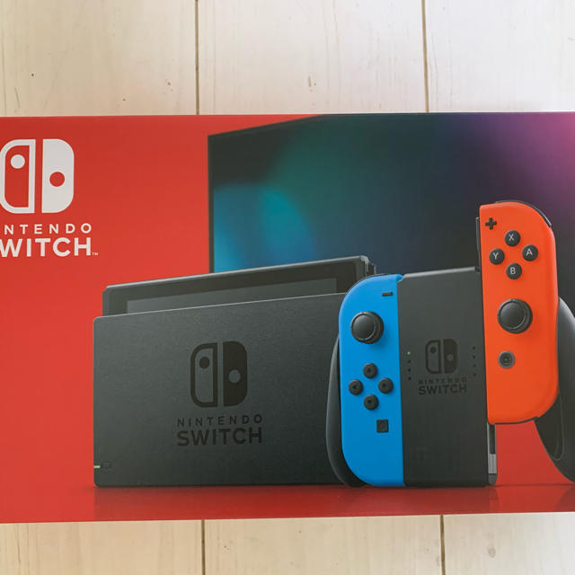 【新品未使用】NINTENDO SWITCH ネオンブルー/ネオンレッドエンタメ/ホビー