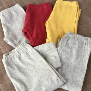 ユニクロ(UNIQLO)のユニクロ  レギンス 5枚セット　 110(パンツ/スパッツ)