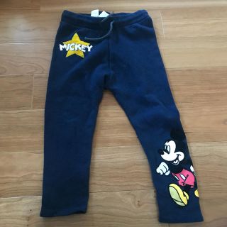 ザラキッズ(ZARA KIDS)のzara baby boy 104cm Mickey裏起毛スウェット(パンツ/スパッツ)