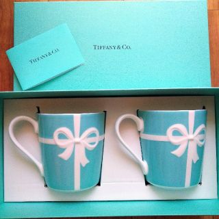 ティファニー(Tiffany & Co.)のティファニー　マグカップセット　ブルーリボン(グラス/カップ)