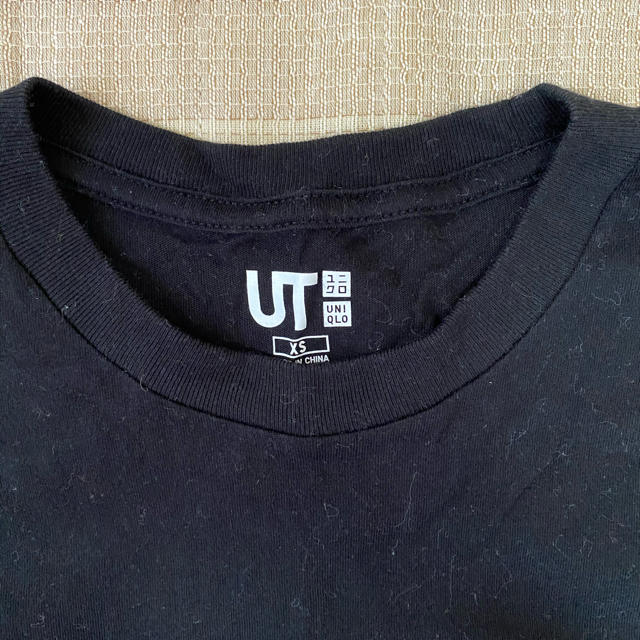 UNIQLO(ユニクロ)のUNIQLO ディズニーミッキーTシャツ メンズXS 色ブラック メンズのトップス(Tシャツ/カットソー(半袖/袖なし))の商品写真