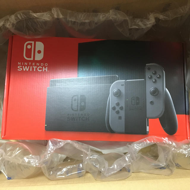 新型　Nintendo Switch Joy-Con (L) / (R) グレー本体