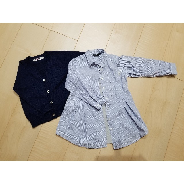 COMME CA ISM(コムサイズム)のワンピース　カーディガン　90 キッズ/ベビー/マタニティのキッズ服女の子用(90cm~)(カーディガン)の商品写真