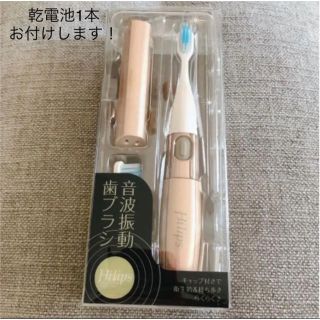 【新品未使用】乾電池式歯ブラシ (スペア1本)(電動歯ブラシ)