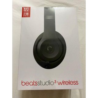 ビーツバイドクタードレ(Beats by Dr Dre)のBeats Studio 3 wirelessノイズキャンセル(保証付)(ヘッドフォン/イヤフォン)