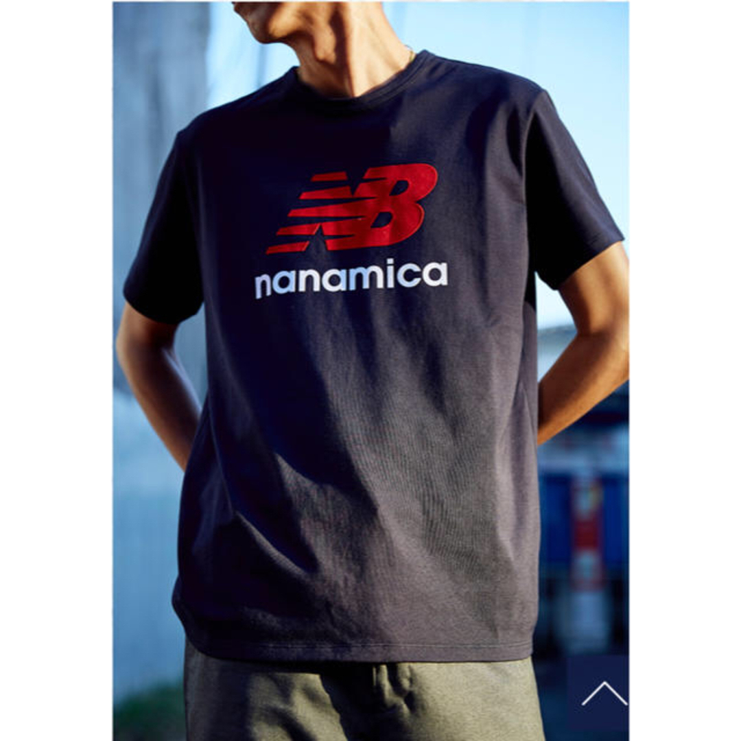 New BalanceとnanamicaのカプセルコレクションTシャツ