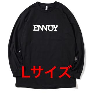 ワンエルディーケーセレクト(1LDK SELECT)の【L】ENNOY L/S TEE BLACK ロンT ロングT(Tシャツ/カットソー(七分/長袖))