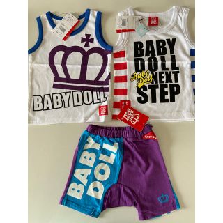 ベビードール(BABYDOLL)の新品　ベビードール　80サイズ3点セット　まとめ売り(Ｔシャツ)