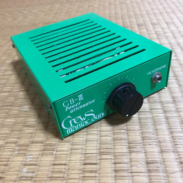 CREWS maniac sound GB-Ⅲ アッテネーターの通販 by たまビリー CREWS maniac sound GB-Ⅲ アッテネーターの通販 by たまビリー