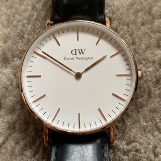 ダニエルウェリントン(Daniel Wellington)のDaniel Wellington 36mm ブラック(腕時計)