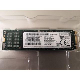 サムスン(SAMSUNG)のSAMSUNG製 m.2 256GB サムスン SSD MZ-NLN256C(PCパーツ)