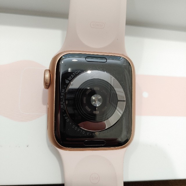 【極美品】Apple Watch Series4 GPS 40mm ゴールド