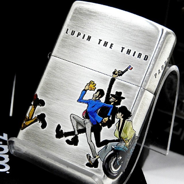 ZIPPO(ジッポー)の送料無料☆zippo☆ルパン三世☆4サイドチェイス☆オールキャスト☆ジッポ メンズのファッション小物(タバコグッズ)の商品写真