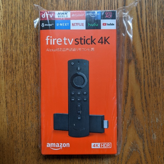 新品未開封　Amazon Fire stick TV 4K スマホ/家電/カメラのテレビ/映像機器(テレビ)の商品写真