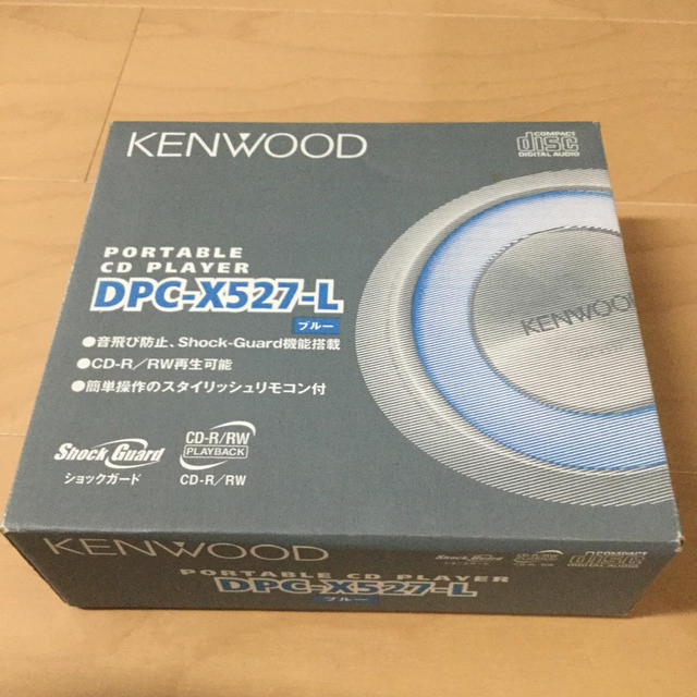 KENWOOD(ケンウッド)のケンウッド　ポータブルCD   スマホ/家電/カメラのオーディオ機器(ポータブルプレーヤー)の商品写真