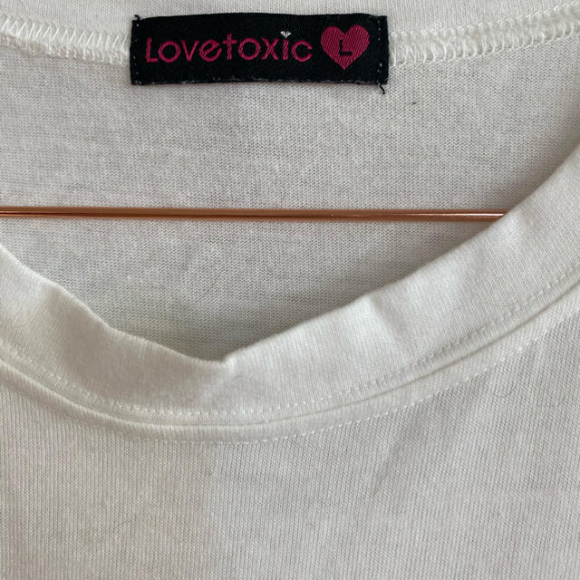 lovetoxic(ラブトキシック)のLOVETOXIC ロング丈　Tシャツ Ｌサイズ キッズ/ベビー/マタニティのキッズ服女の子用(90cm~)(Tシャツ/カットソー)の商品写真