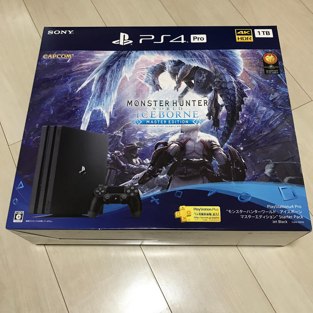 PS4 Pro モンスターハンターワールド アイスボーン スターターパック