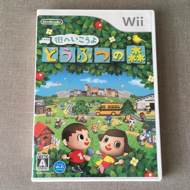 Wii(ウィー)の「街へいこうよ どうぶつの森」 エンタメ/ホビーのゲームソフト/ゲーム機本体(家庭用ゲームソフト)の商品写真