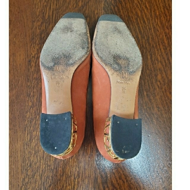 BRUNOMAGLI(ブルーノマリ)のBRUNO MAGLI パンプス オレンジ レディースの靴/シューズ(ハイヒール/パンプス)の商品写真