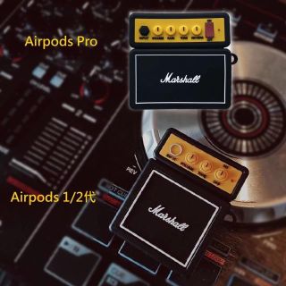 激レア!! 【Marshall型】のAirPods Proケース(ヘッドフォン/イヤフォン)