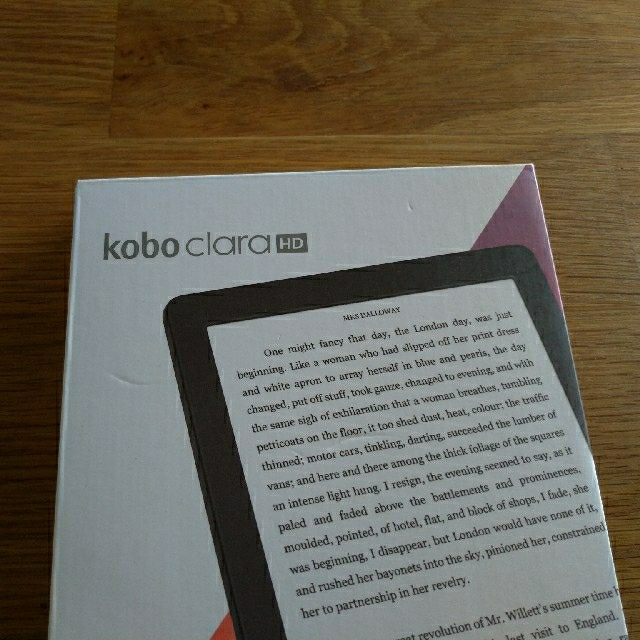 kobo clara HD 楽天kobo 電子書籍リーダー　別売りケース付き スマホ/家電/カメラのPC/タブレット(電子ブックリーダー)の商品写真