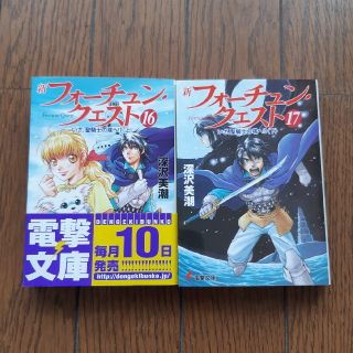 アスキーメディアワークス(アスキー・メディアワークス)の新フォ－チュン・クエスト １６　１７　上下巻(文学/小説)