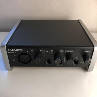 TASCAM US-1×2 オーディオインターフェース(オーディオインターフェイス)