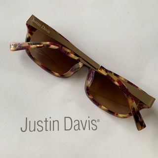 美品◆JUSTIN DAVIS◆SQUAR SHAPE◆サングラス◆廃盤◆