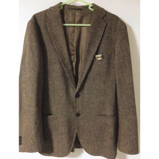 ユナイテッドアローズグリーンレーベルリラクシング(UNITED ARROWS green label relaxing)のジャケット　ブラウン　L(テーラードジャケット)