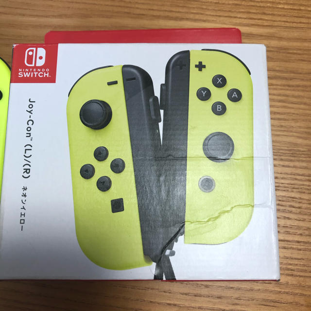 【6,800円即決可】Joy-Con(L)(R)ネオンイエロー 3