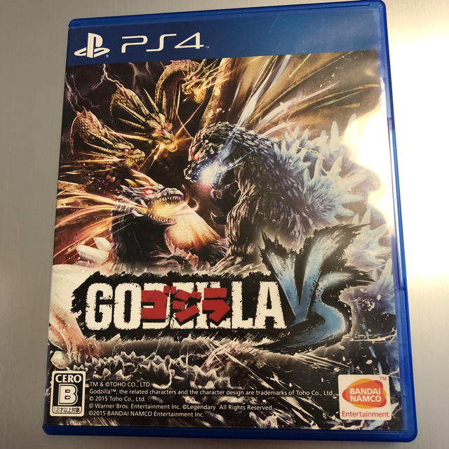 ゴジラ-GODZILLA-VS PS4ゲームソフトゲーム機本体