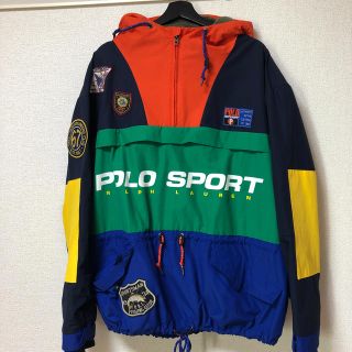 ポロラルフローレン(POLO RALPH LAUREN)のpolo sport 1992 1993 vintage (ナイロンジャケット)