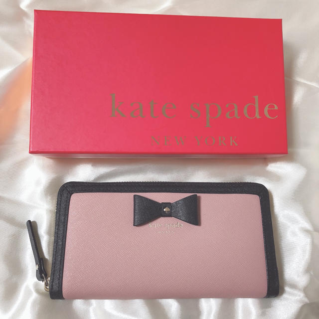 ケイトスペード kate spade 長財布 財布 リボン